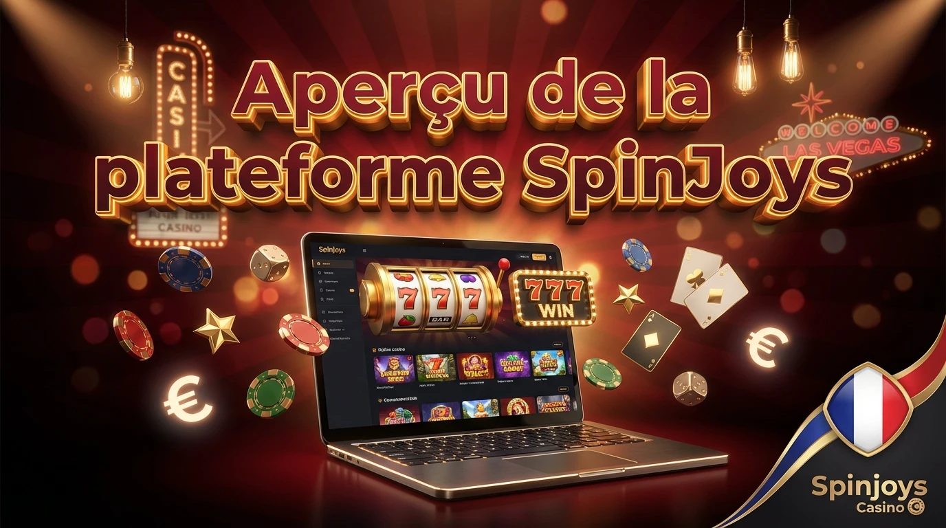Aperçu de la plateforme SpinJoys